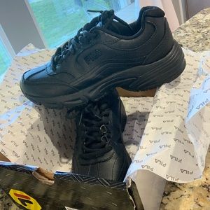 Fila slip resistant shoes